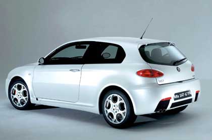 Alfa-Romeo 147. Vista trasera.