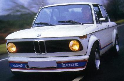 BMW 2002 Turbo. Vista frontal