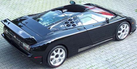 Bugatti EB 110 S. Super Sport.  Vista Trasera.