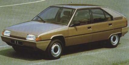 Citroën BX. Año 1982.