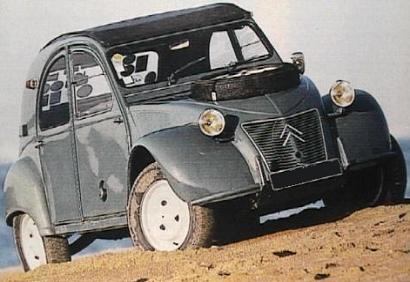 Historia del Citro�n 2CV Sahara