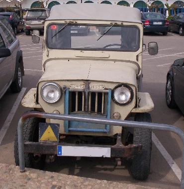 Jeep Viasa. Vista Frontal.
