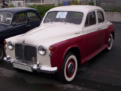 Rover 100. Vista frontal.