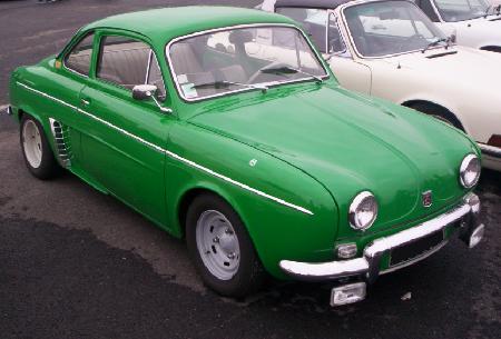 Renault Gordini Coupé. Henry Chapron. Vista delantera.