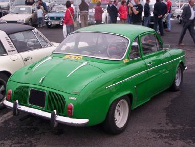 Renault Dauphine Coupé. Henry Chapron. Vista trasera