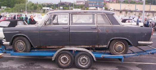 SEAT 1500 Batalla larga. Vista Lateral.