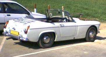 MG Midget. Vista lateral.