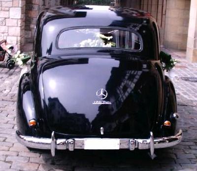 Mercedes 170 SD. Vista trasera.