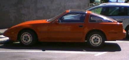 Nissan 300 ZX. Vista Lateral.