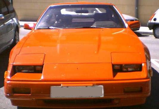 Nissan 300 ZX. Vista Frontal.
