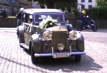 Rolls Royce Silver Wraith. Vista Frontal.