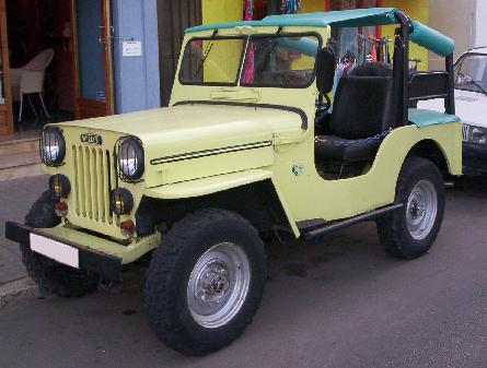 Jeep Willys, Vista Lateral