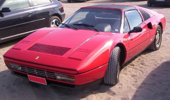 Ferrari 328 GTS. Vista lateral