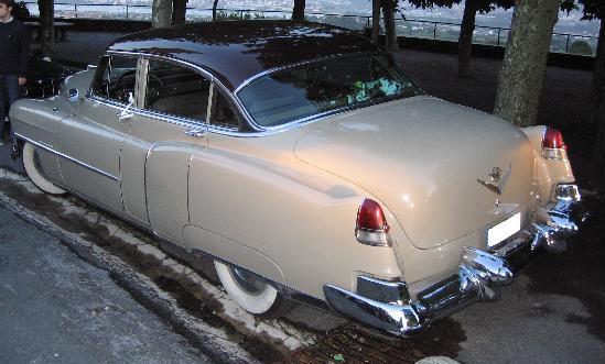 Cadillac Series Sixty-two. Aletas traseras