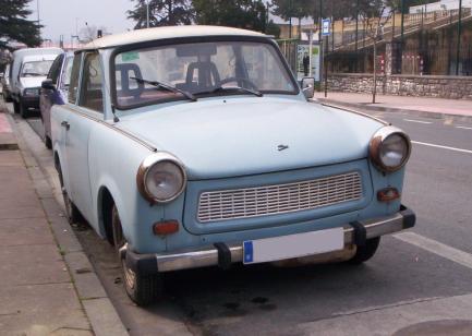 Trabant 601S abandonado