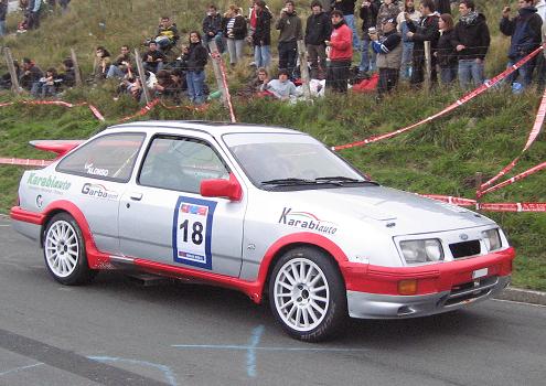 Ford Sierra Cosworth de Ibai Zarraga