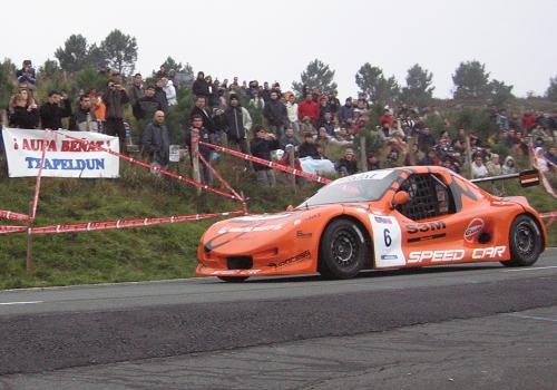 Egoi Eder Valdés en su Speed Car GT-1000