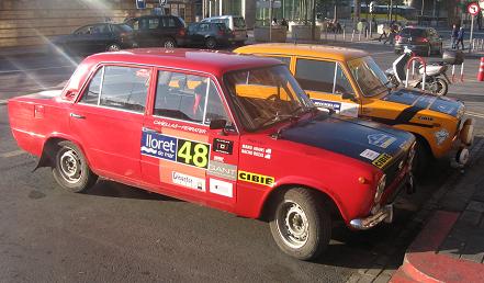 SEAT 124 D preparado para Rally.