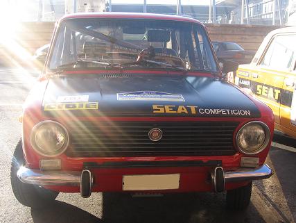 SEATs 124 preparados para Rally