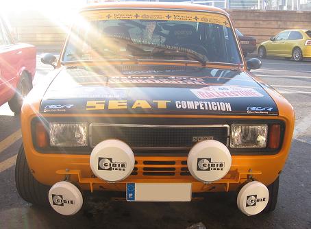 SEATs 124 preparados para Rally