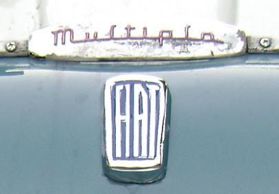 Fiat 600 Multipla. Anagrama