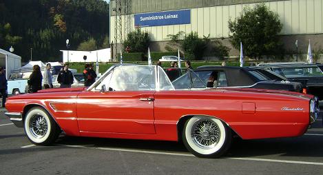 III Muestra Motor-Época de Beasain. Ford Thunderbird