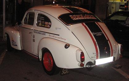 Volvo PV-544 Sport. Vista trasera.