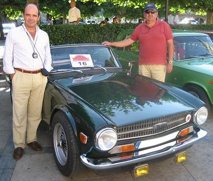 XVIII Rallye del Norte de Automóviles Históricos (Memorial Ramón Calderón). Triumph TR6