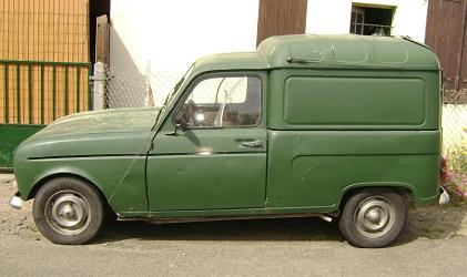 Furgoneta Renault 4F