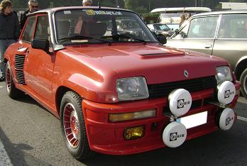 Renault 5 Turbo2. Vista Frontal