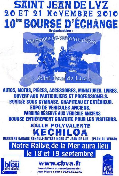 X Bourse d'Echange Saint Jean De Luz