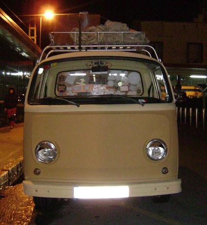 Volkswagen T2 Pick-up. Vista Frontal.