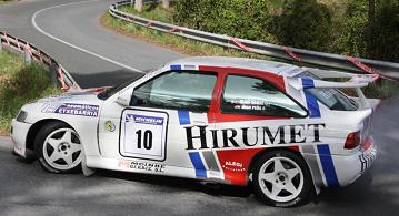 Iban Tarsicio. Ford Escort Cosworth.