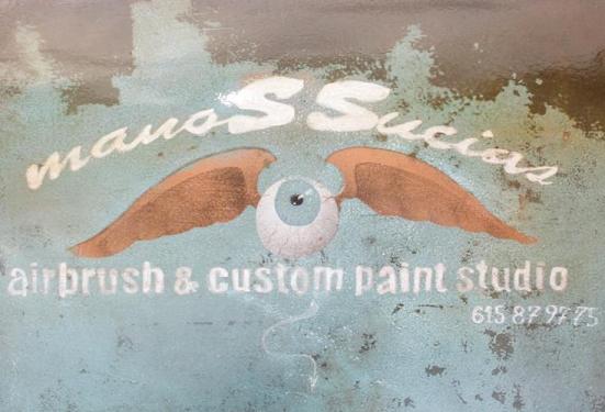 manoS Sucias airbrush & custom paint studio