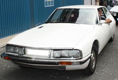 Citroën SM. Vista Frontal.