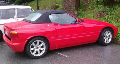 BMW Z1. Vista lateral.