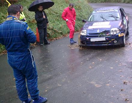 Accidente Natxo Zuloaga. XIII Rallye Ciudad de San Sebastián.