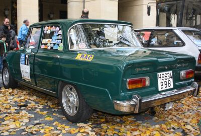 Alfa Giulia Super 1.6. XV Rallye Vasco Navarro histórico. Memorial Ignacio Sunsundegui 2012