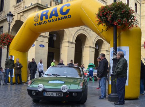 Elena Sunsundegui. Rallye Vasco Navarro Histórico.