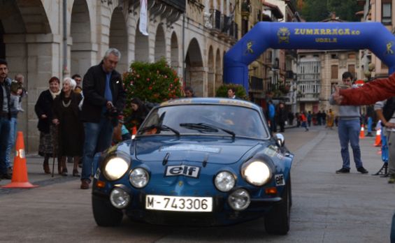 Alpine A110. Rallye Vasco Navarro histórico.