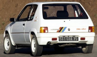 Peugeot 205 1.3 Rallye. Vista Trasera