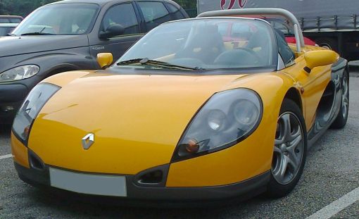 Renault Sport Spider. Vista frontal.