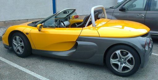 Renault Sport Spider. Vista Lateral