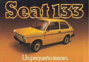 Publicidad del SEAT 133 Especial Lujo
