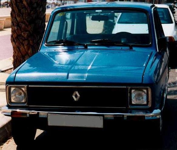 Renault 6 GTL 1.979. faros cuadrados