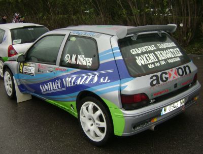 Renault Clio Maxi Mattin Villares. RallySprint de Hondarribia