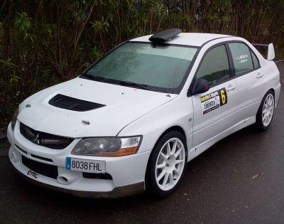 Mitsubishi Lancer EVO IX. RallySprint Hondarribia 2015