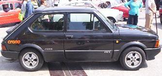 SEAT 127 Fura Crono. Vista Lateral.