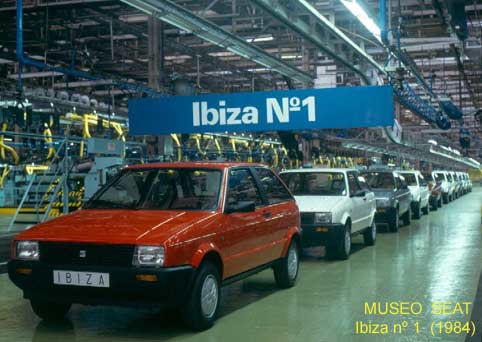 Primer SEAT Ibiza Fabricado en 1984