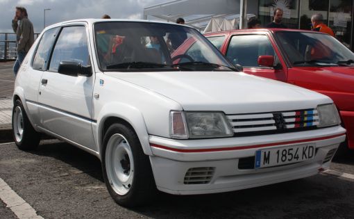 Peugeot 205 Rallye. Travesia Bidasoa 2014